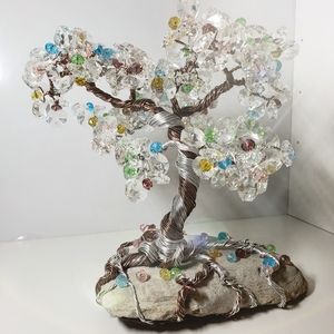 Glass Bead Wire Tree